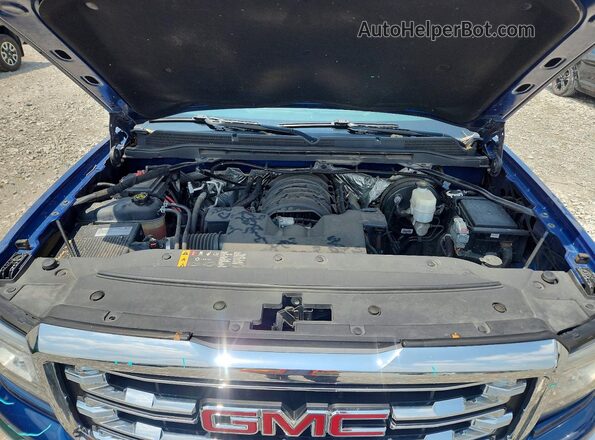 1GTV2MEC1JZ190107 2018 GMC SIERRA Blue Widok wnętrza z tyłu