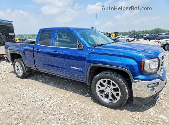 1GTV2MEC1JZ190107 2018 GMC SIERRA Blue Przód prawy