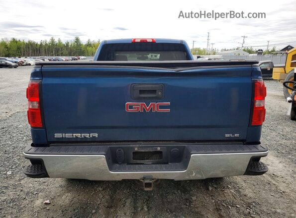 1GTV2MEC2HZ136891 2017 GMC SIERRA Blue Вид ззаду