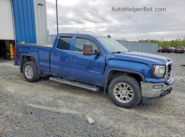 1GTV2MEC2HZ136891 2017 GMC SIERRA Blue Передня права чверть