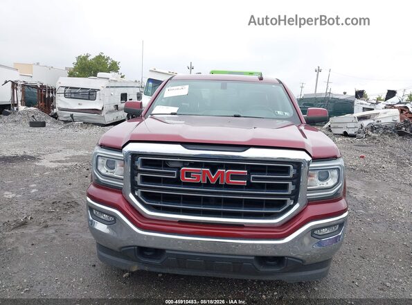 1GTV2MEC2HZ156980 2017 GMC SIERRA Burgundy წინა ხედი