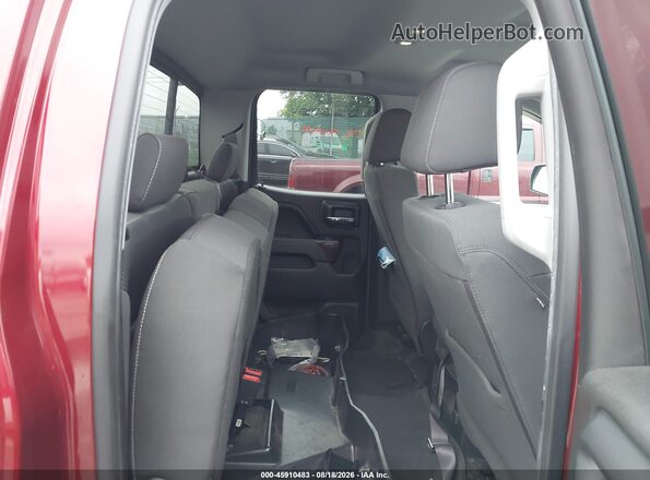1GTV2MEC2HZ156980 2017 GMC SIERRA Burgundy VIN კოდის სტიკერის ხედი