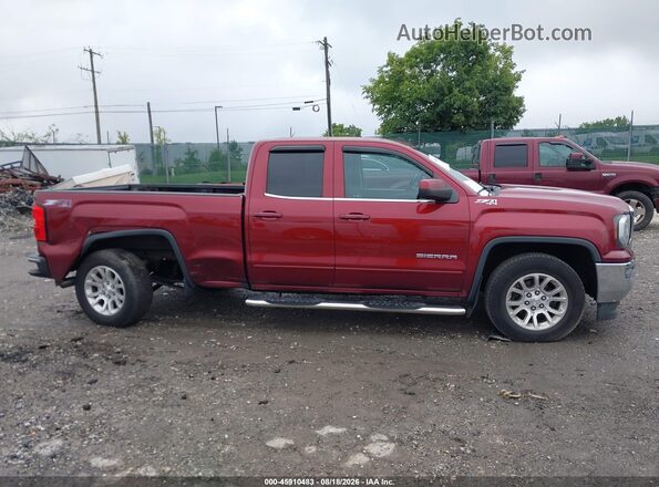 1GTV2MEC2HZ156980 2017 GMC SIERRA Burgundy უკანა სალონის ხედი