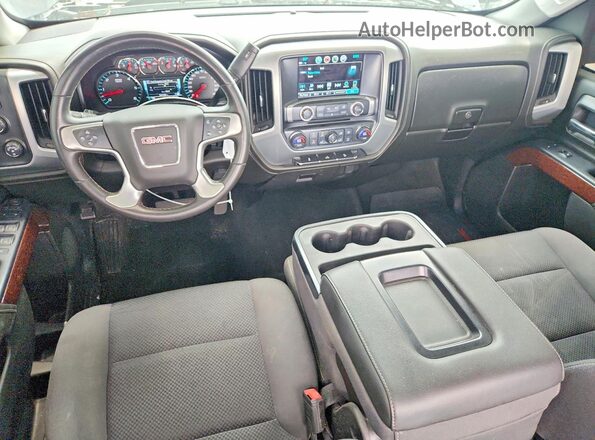 1GTV2MEC4HZ104654 2017 GMC SIERRA Черный Вид панели приборов
