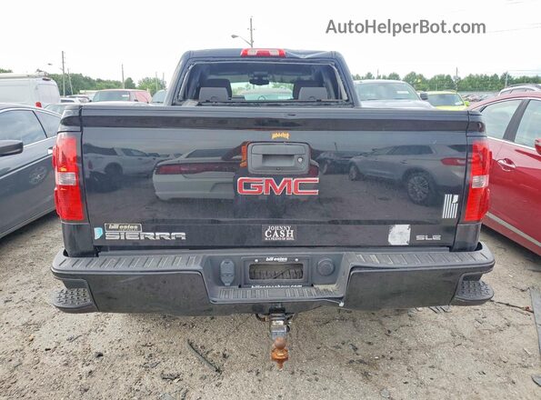1GTV2MEC4HZ104654 2017 GMC SIERRA Черный Вид сзади