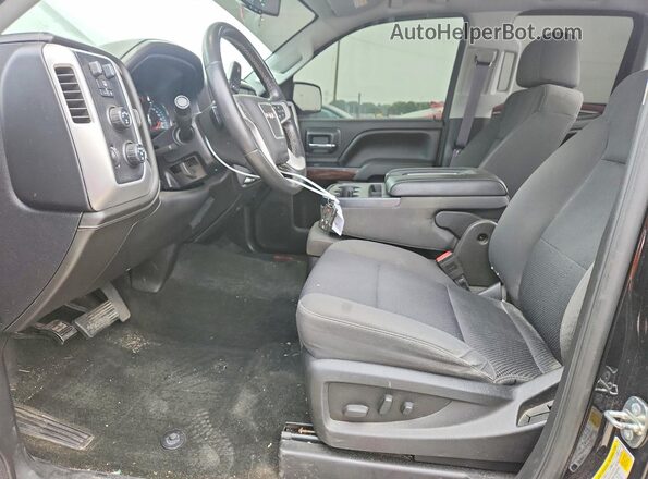 1GTV2MEC4HZ104654 2017 GMC SIERRA Черный Вид салона спереди