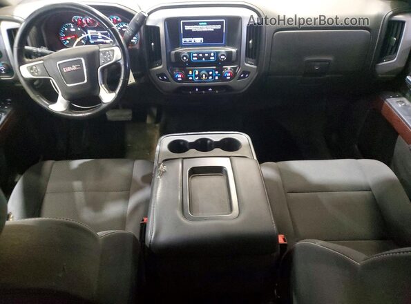 1GTV2MEC5HZ108986 2017 GMC SIERRA Silver Widok deski rozdzielczej