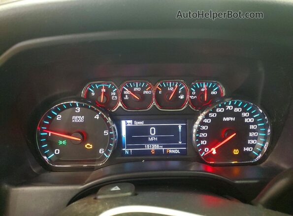 1GTV2MEC5HZ108986 2017 GMC SIERRA Silver Widok zestawu wskaźników