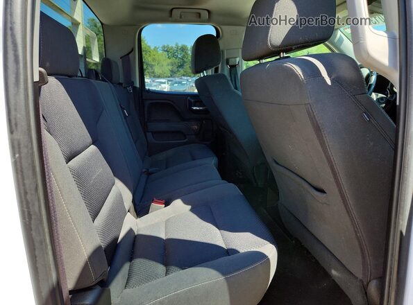 1GTV2MEC6GZ126587 2016 GMC SIERRA White Rear seats view