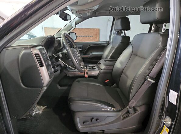 1GTV2MEC6GZ416103 2016 GMC SIERRA Black Widok wnętrza z przodu