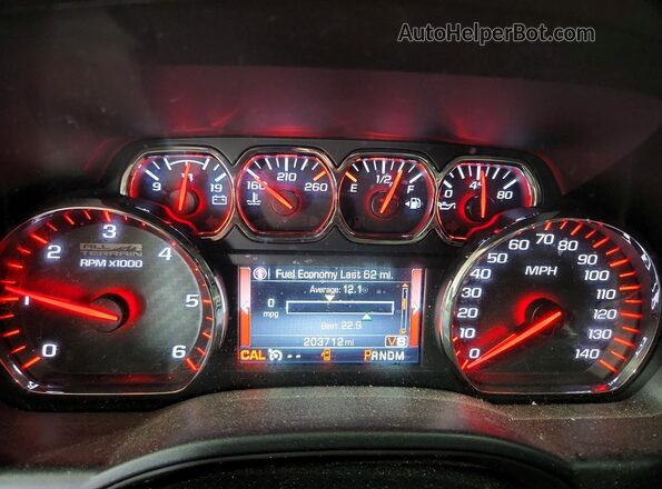 1GTV2MEC6GZ416103 2016 GMC SIERRA Black Widok zestawu wskaźników