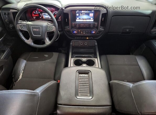 1GTV2MEC6GZ416103 2016 GMC SIERRA Black Widok deski rozdzielczej