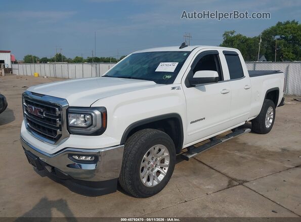 1GTV2MEC6HZ146887 2017 GMC SIERRA Белый Передняя левая четверть