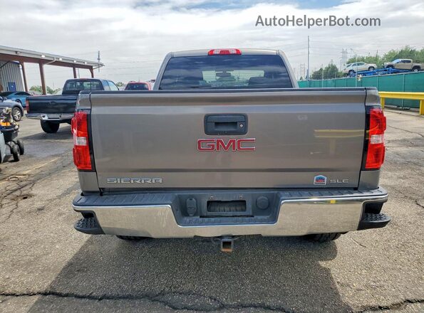 1GTV2MEC7HZ288374 2017 GMC SIERRA Gray Вид ззаду