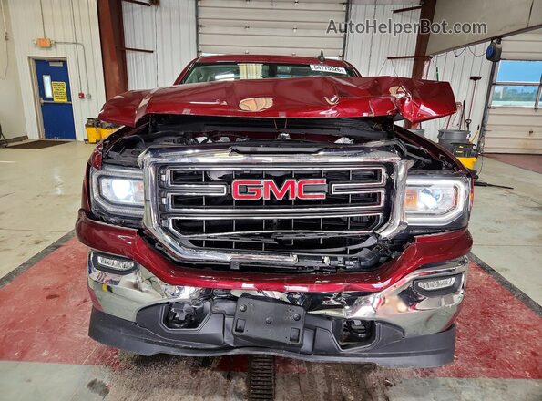 1GTV2MEC8HZ106035 2017 GMC SIERRA Red წინა ხედი