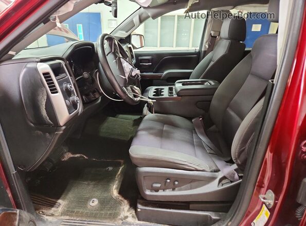 1GTV2MEC8HZ106035 2017 GMC SIERRA Red წინა სალონის ხედი