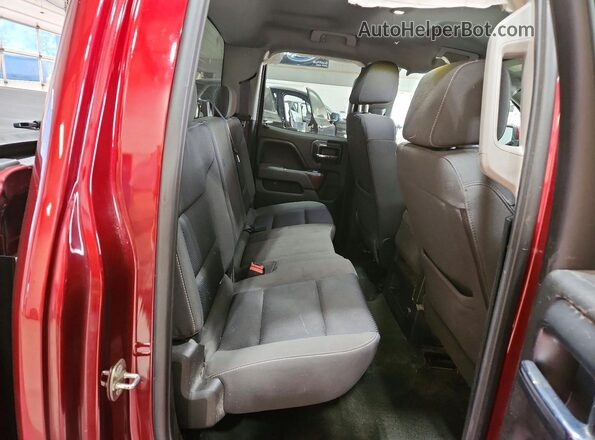 1GTV2MEC8HZ106035 2017 GMC SIERRA Red უკანა სავარძლების ხედი