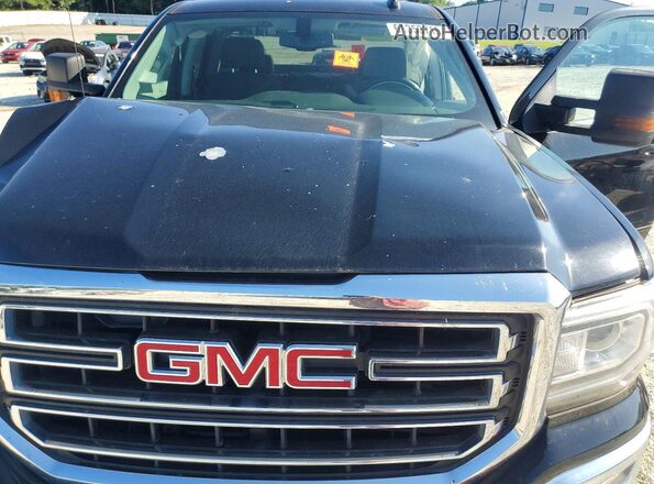 1GTV2MEC8JZ371401 2018 GMC SIERRA Black Սալոնի հետևի տեսք