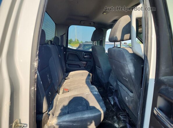 1GTV2MECXGZ405444 2016 GMC SIERRA White Вид задніх сидінь