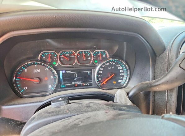 1GTV2NEC2HZ281189 2017 GMC SIERRA Серый Вид щитка приборов