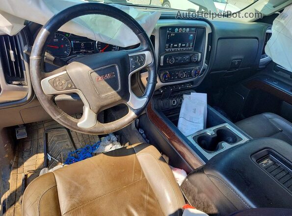 1GTV2NEC2HZ281189 2017 GMC SIERRA Серый Вид панели приборов