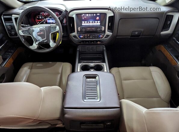 1GTV2NEC4GZ246023 2016 GMC SIERRA Black Вид панелі приладів