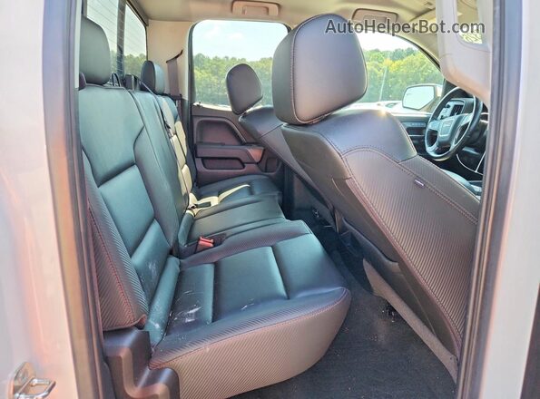 1GTV2NECXGZ303258 2016 GMC SIERRA White უკანა სავარძლების ხედი