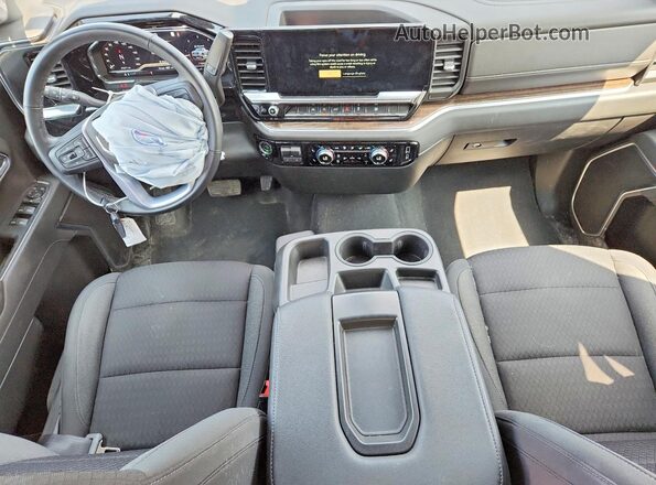 1GTVUBED2PZ163854 2023 GMC SIERRA Blue Vista del salpicadero