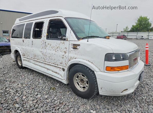 1GTW7AFG3H1135964 2017 GMC SAVANA Белый Передняя правая четверть
