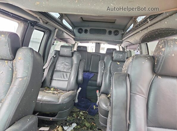 1GTW7AFG3H1135964 2017 GMC SAVANA Белый Вид задних сидений
