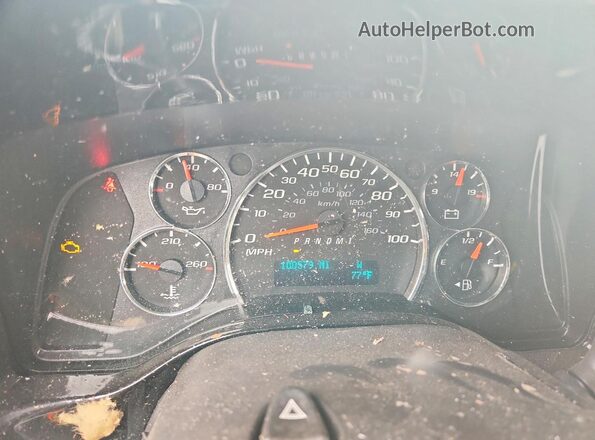 1GTW7AFG3H1135964 2017 GMC SAVANA Белый Вид щитка приборов
