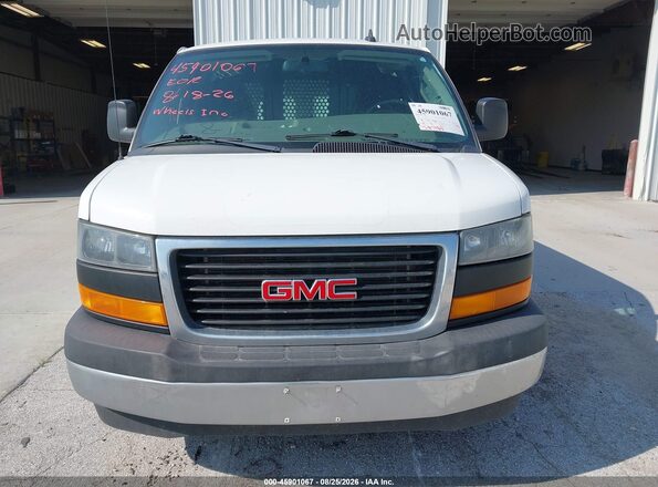 1GTW7AFG5L1237419 2020 GMC SAVANA CARGO White Առջևի վահանակի տեսք