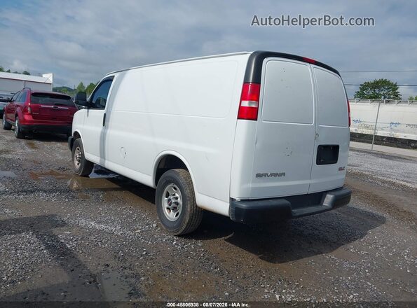 1GTW7AFP0L1147921 2020 GMC SAVANA CARGO White Trasero izquierdo