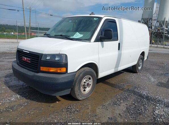 1GTW7AFP0L1147921 2020 GMC SAVANA CARGO White Vista tres cuartos delantera izquierda
