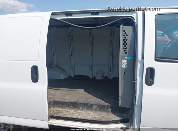 1GTW7AFP3P1106169 2023 GMC SAVANA CARGO White VIN կոդի պիտակի տեսք