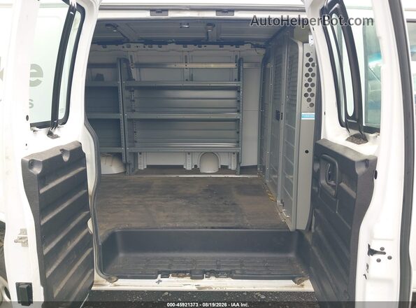 1GTW7AFP4M1155912 2021 GMC SAVANA CARGO White VIN sticker view