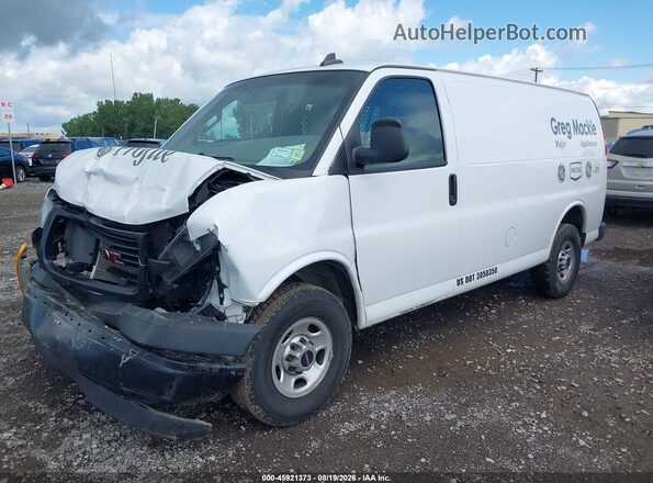 1GTW7AFP4M1155912 2021 GMC SAVANA CARGO White Front left