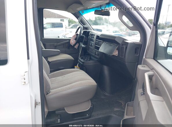 1GTW7AFP4M1155912 2021 GMC SAVANA CARGO White Front interior view