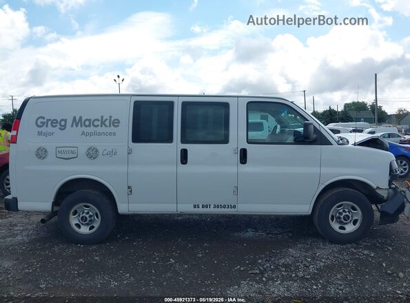1GTW7AFP4M1155912 2021 GMC SAVANA CARGO White Rear interior view