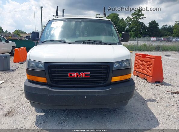 1GTW7AFP5L1261283 2020 GMC SAVANA CARGO White Вид щитка приладів