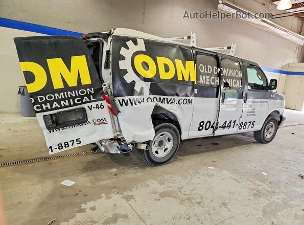1GTW7AFP7P1139062 2023 GMC SAVANA White უკანა მარჯვენა