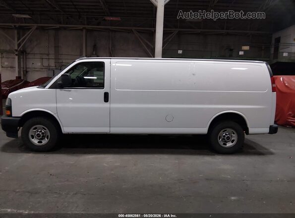 1GTW7BFP5P1119642 2023 GMC SAVANA CARGO White Rear interior view