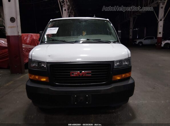 1GTW7BFP5P1119642 2023 GMC SAVANA CARGO White Dashboard view