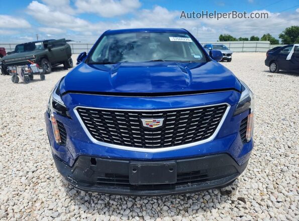 1GYAZAR40NF156527 2022 CADILLAC XT4 Blue წინა ხედი