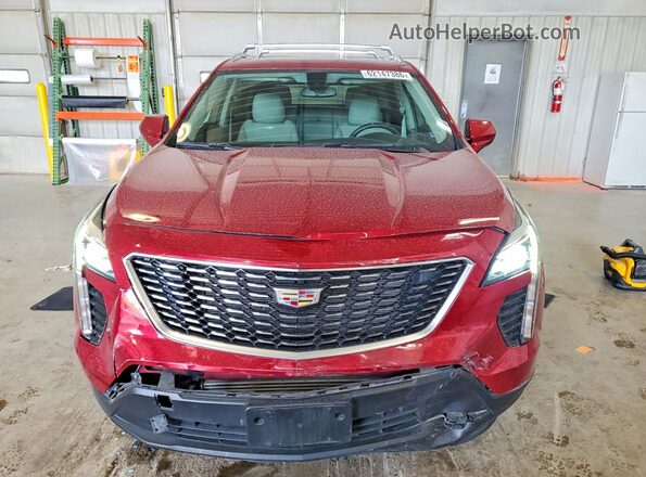 1GYAZAR47KF155161 2019 CADILLAC XT4 Burgundy Դիմացի տեսք