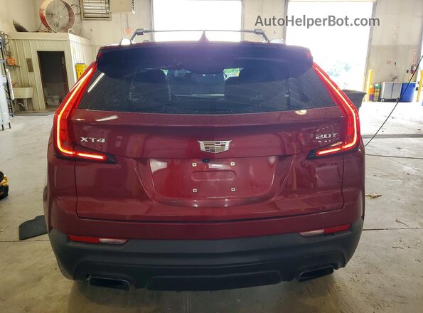 1GYAZAR47KF155161 2019 CADILLAC XT4 Burgundy Հետևի տեսք