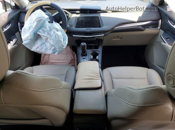 1GYAZAR4XPF216140 2023 CADILLAC XT4 White წინა პანელის ხედი
