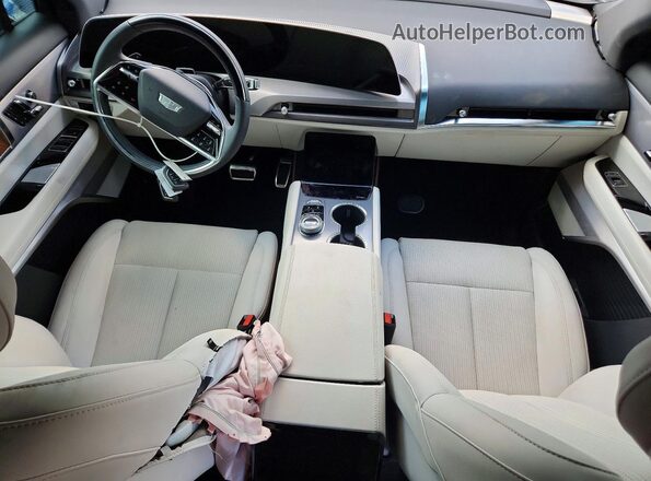 1GYC3KML8TZ701349 2026 CADILLAC VISTIQ Black Dashboard view