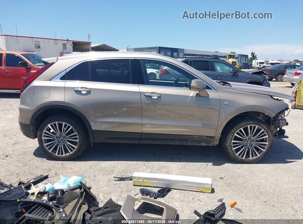 1GYFZCR40SF126876 2025 CADILLAC XT4 Бежевый Панорамный вид салона 360°