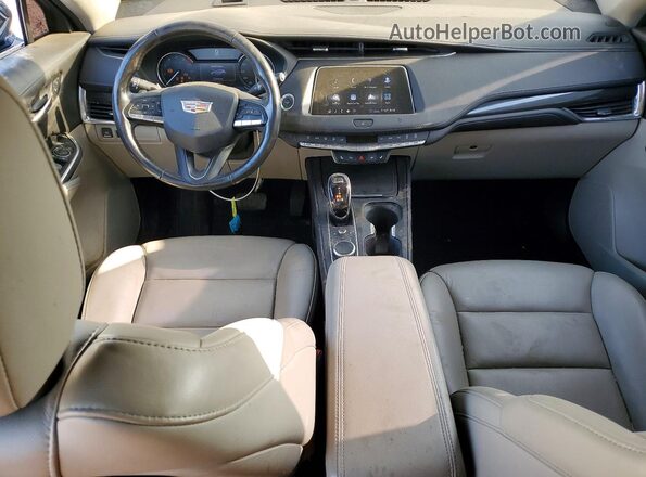 1GYFZCR41LF074207 2020 CADILLAC XT4 Charcoal Dashboard view